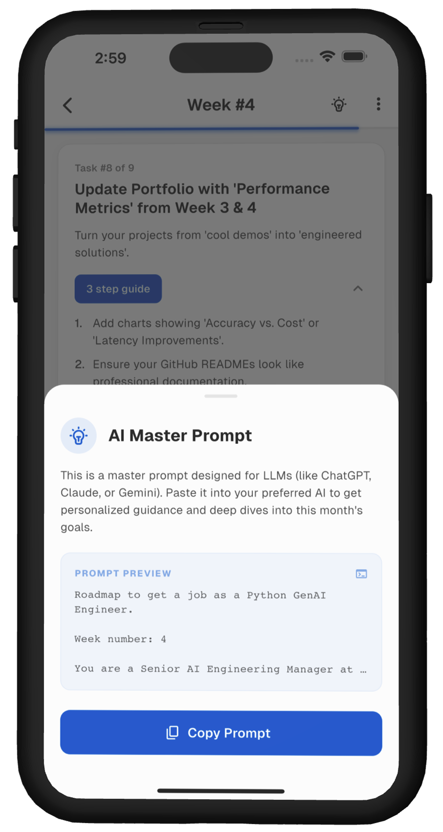 Task detail